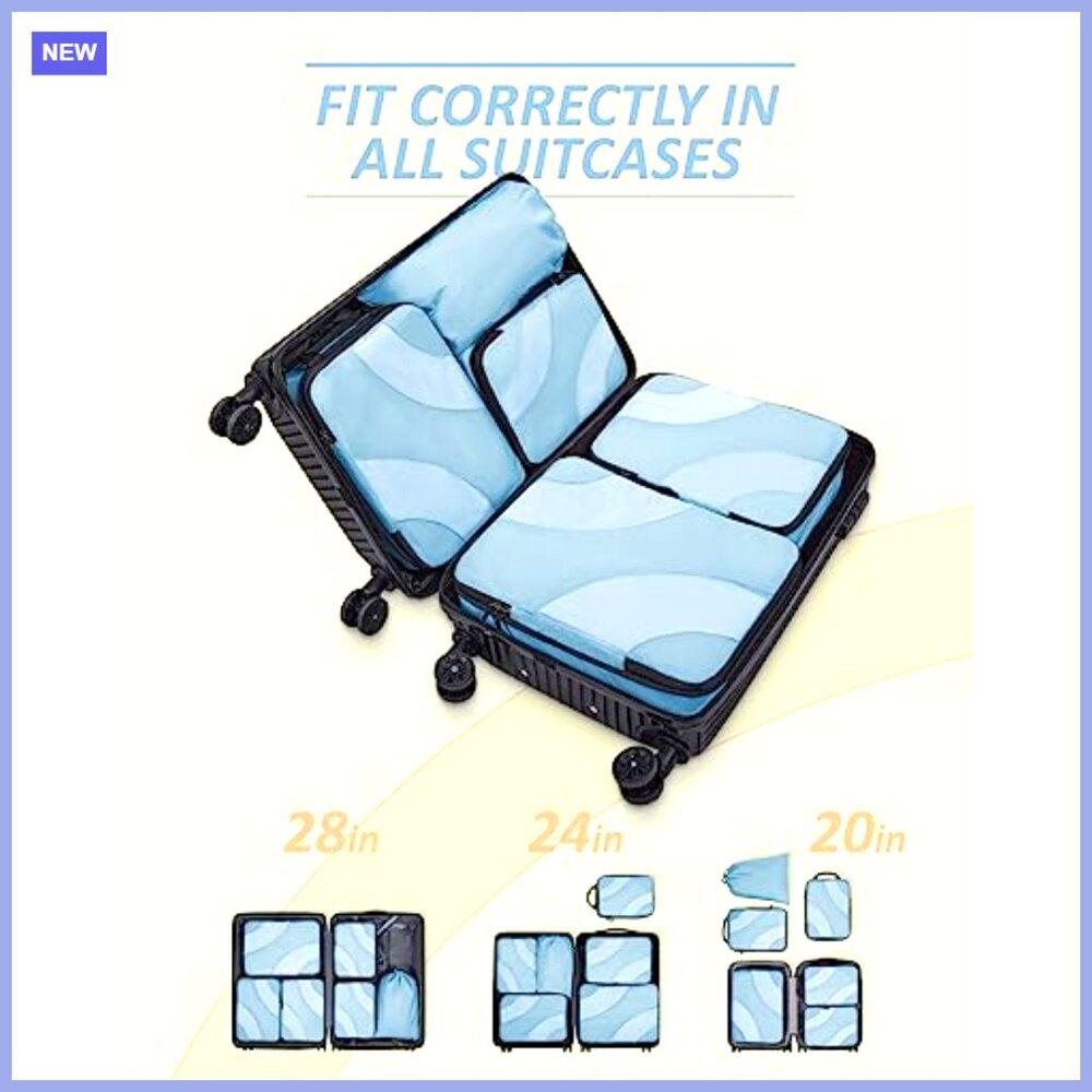 Compression Packing Cubes Set, Polyester Travel O… - image 3